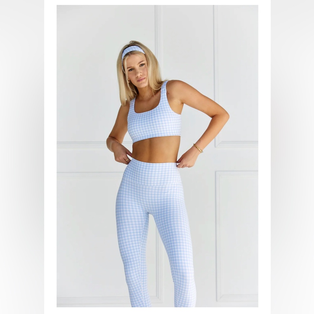 Astoria Luxe Balance Blue Gingham Set Size L